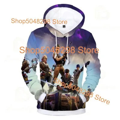Men and Women Kids Hoodie Sweatshirt for The Nite Victory Child Wear Battle Royale Swearshirt Boys Girls Tops Hero Teen Clothes
