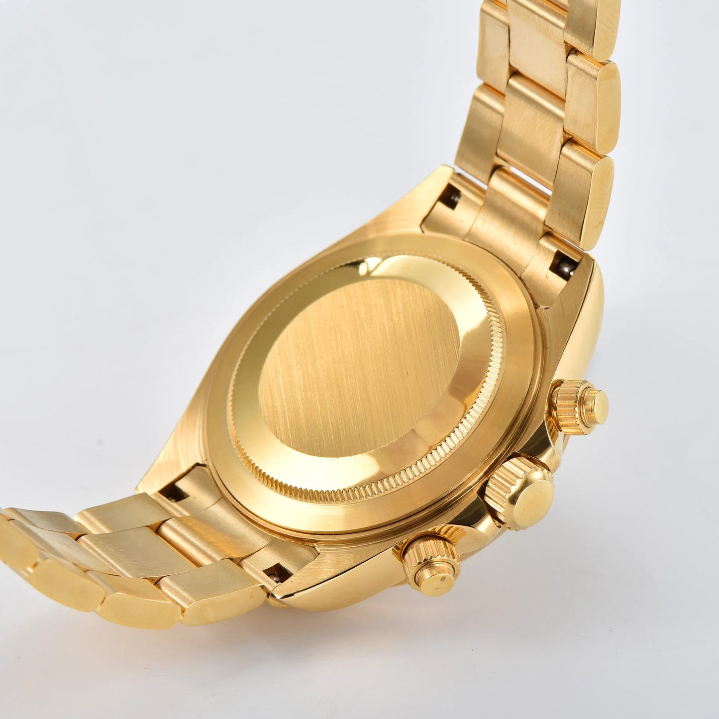 Luxury VK63 Watches gold 39mm quartz Chronograph Business Watch Men's VK63 Sport Sapphire Glass Gem dial Ceramic bezel inser