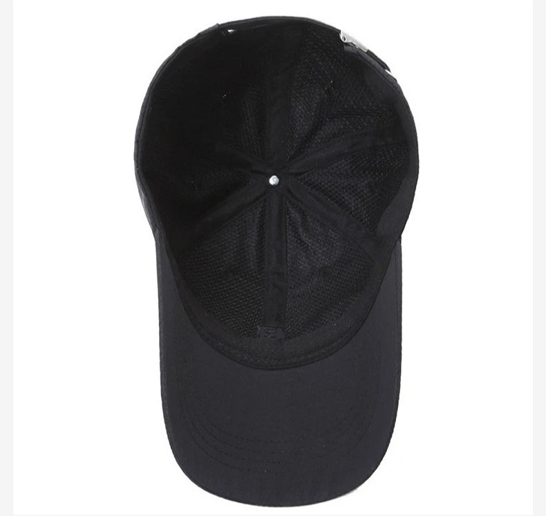 Sombreros de primavera/verano finos y de secado rápido para hombre/mujer; gorras deportivas de béisbol para correr; gorras con visera para protección solar y con filtro solar.