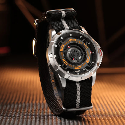BERNY Automatic Skeleton Watch For Men 3D Dial 5ATM Luminous Sapphire 316L Steel MIYOTA 82S0 Mechanical Top Luxury Men's Watches