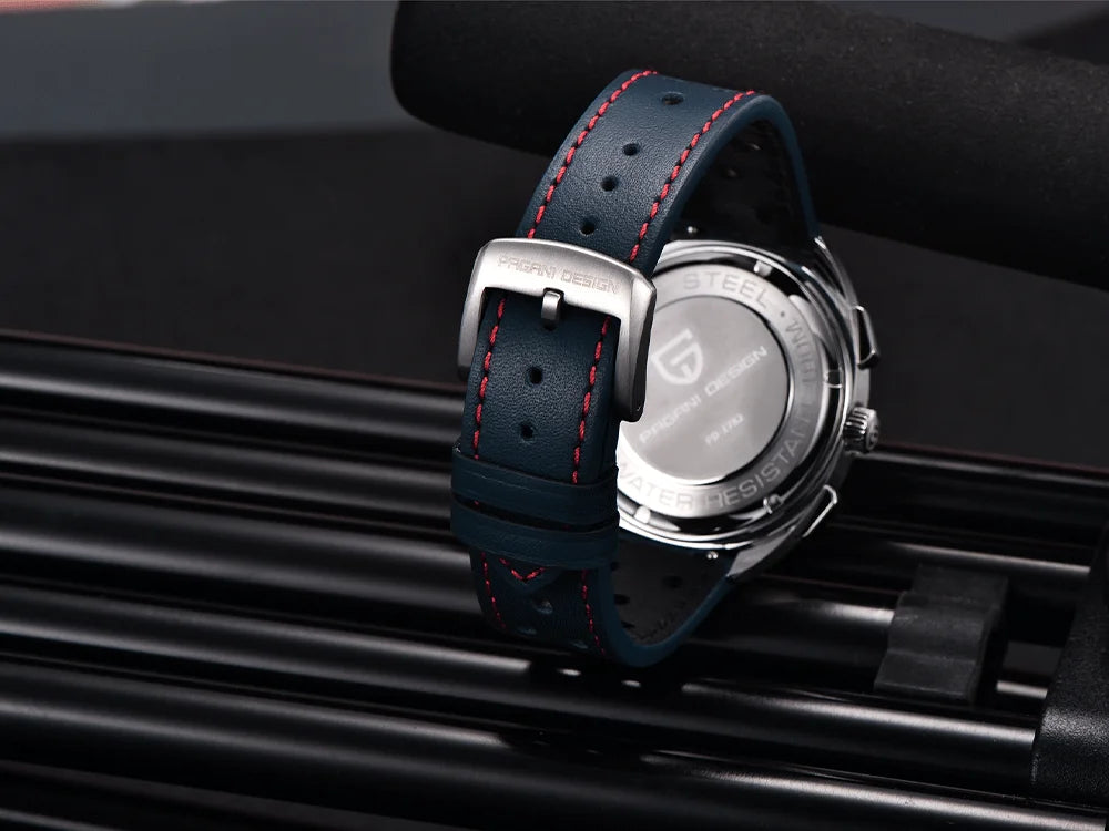 Relógio masculino de quartzo Pagani Design 2026 Fashion, marca de topo de luxo, safira, cronógrafo masculino VK63 em aço, de mergulho
