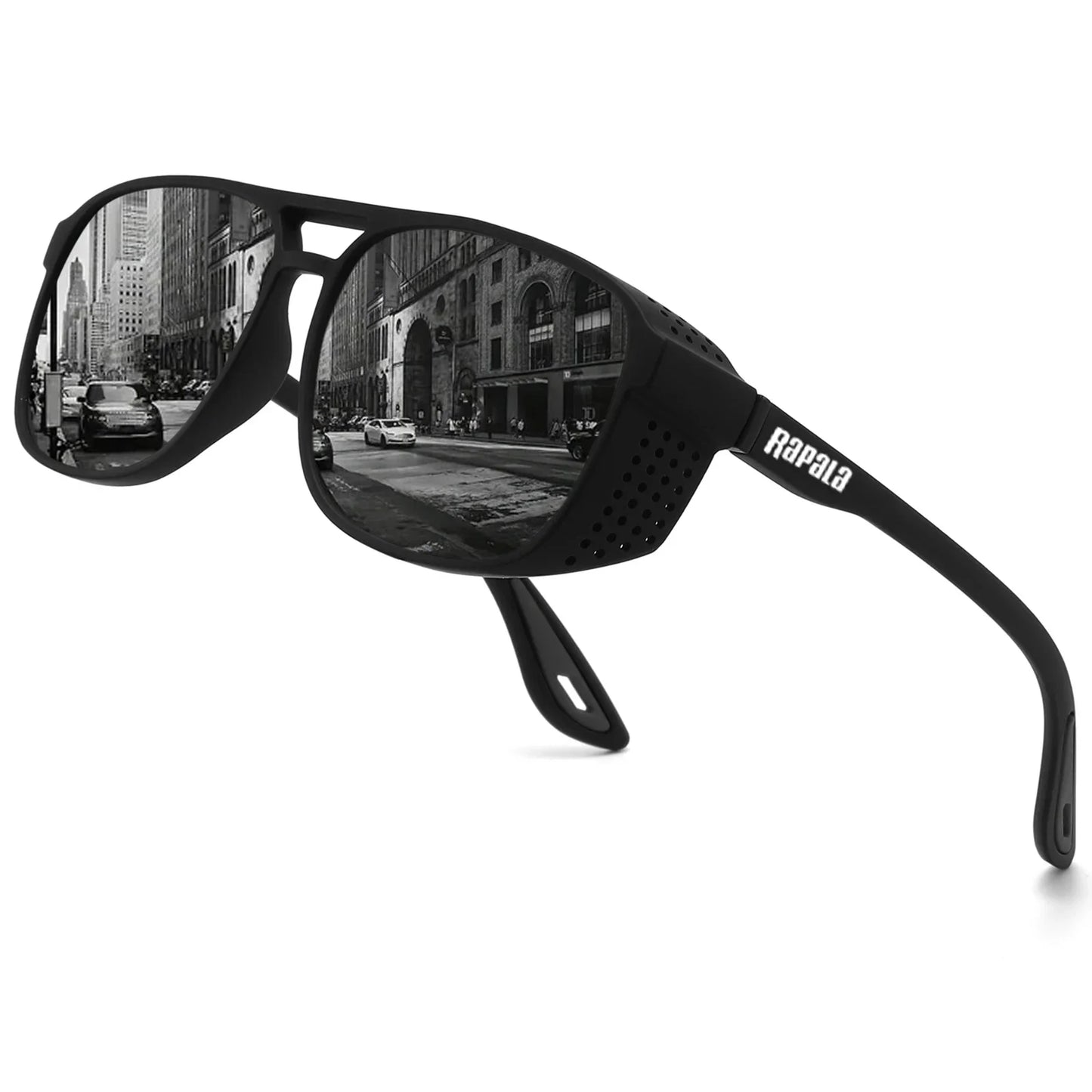Rapala Professional Sports Sunglasses - Polarized Windproof UV400 for Cycling Running Outdoor Enthusiasts UV400