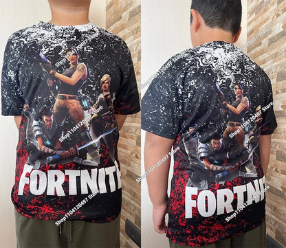 2025 New Fortnite Hoodies 3D Print Men's Hoodie Harajuku Long Sleeve Oversized Sweatshirt Man Hoodies Unisex Cosplay Clothing