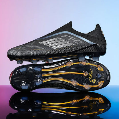Neue Herren-Fußballschuhe für Kunstrasen – bequeme Fußballschuhe, Sport-FG-Rasenschuhe, Futsal, rutschfest, Outdoor, für Erwachsene, ultraleicht und rutschhemmend