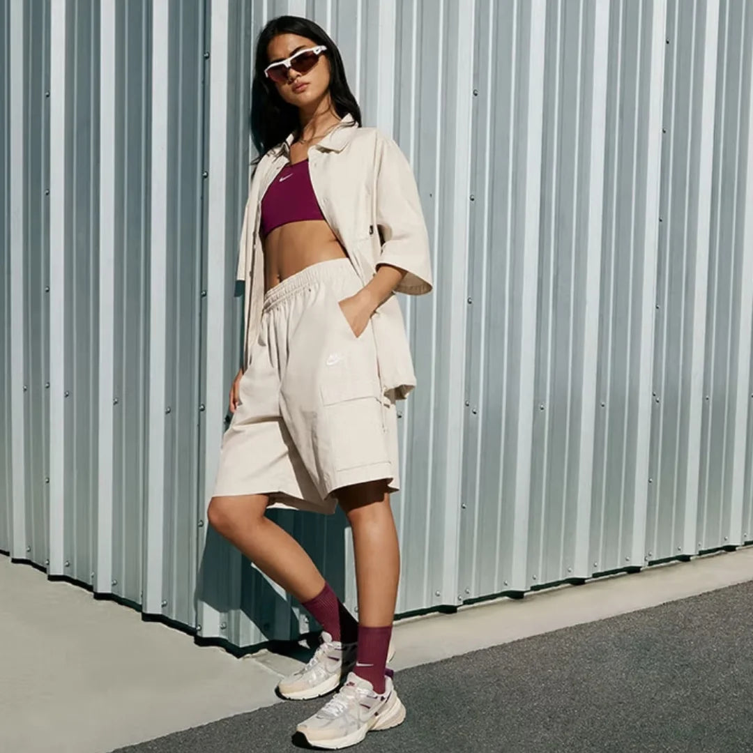 Scarpe da running Nike per uomo e donna con nuova suola ammortizzante in schiuma ad alta densità e resistente all’usura, Classic V2K Run Prm leggere e confortevoli per sport all’aperto, stile rétro di tendenza, alla moda e versatili