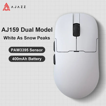 Ajazz AJ159 PRO/APEX Gaming-Maus 8000Hz Abtastrate Paw3950 Farbdisplay Magnetischer Standfuß AJ159P Büro & Gaming