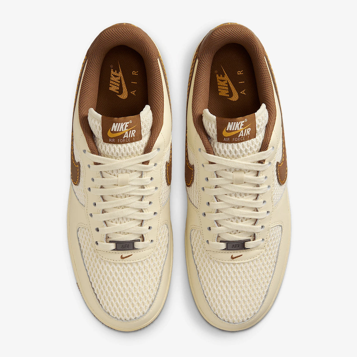 Nike ægte Air Force 1 herresko i klassisk sportsmesh IB7719-113