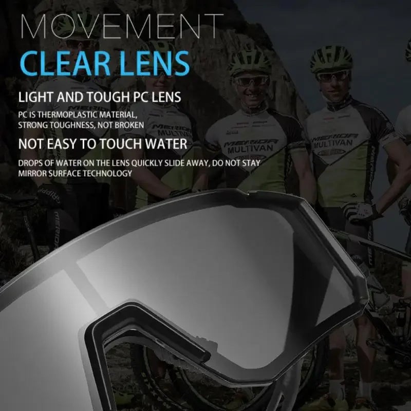 Polarised Sunglasses Cycling Goggles UV400 Cycling Eyewear Men's Women's Sports Glasses Bicycle Protective Eyewear Cycling Gear