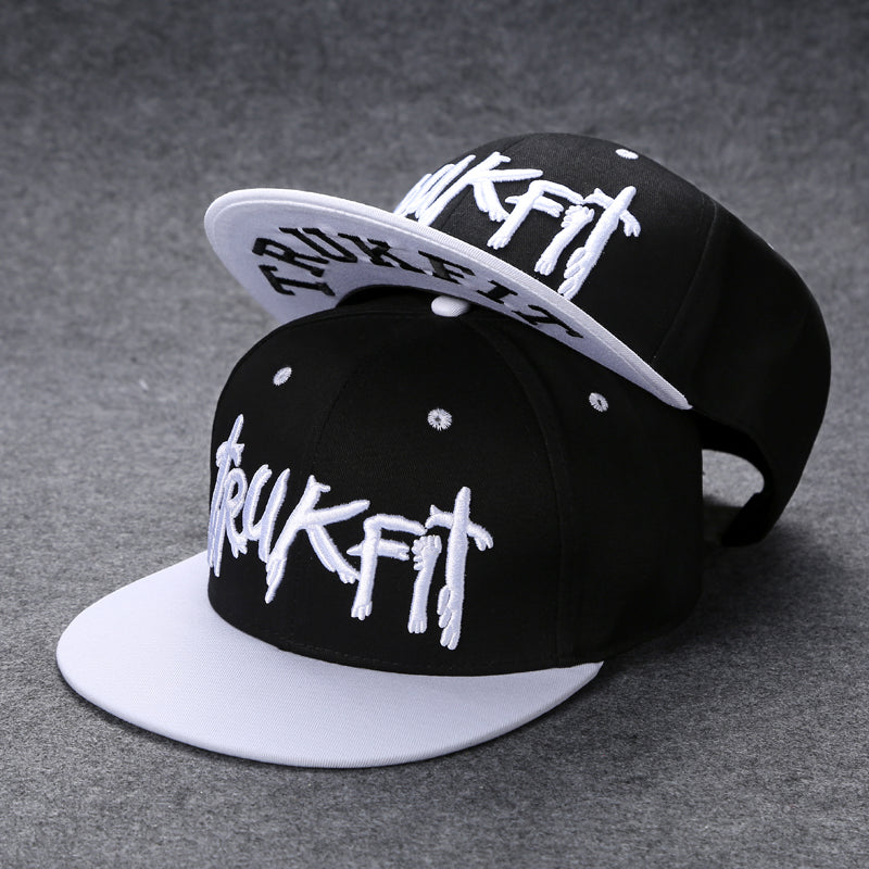 Gorra de béisbol unisex con alfabeto, estilo urbano de verano, bordada, con botón trasero, para exteriores, hip hop, ajustable y casual para hombre y mujer