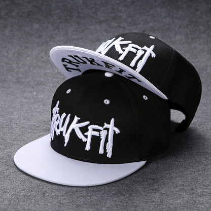 Gorra de béisbol unisex con alfabeto, estilo urbano de verano, bordada, con botón trasero, para exteriores, hip hop, ajustable y casual para hombre y mujer