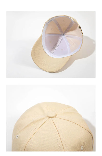 Couleurs Été Automne Mode Unie Hommes Femmes Casquette de baseball Casquette adhésive Hip-hop Réglable Casquette de soleil Casquette Gorras Cadeau