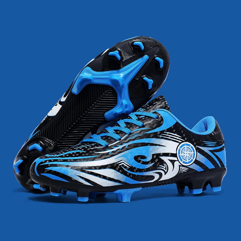Herren-Fußballschuhe, komfortabel und atmungsaktiv, für Jungen, leicht, rutschfest, Trainingsschuhe für Rasen, Kunstrasen und Outdoor-Sport