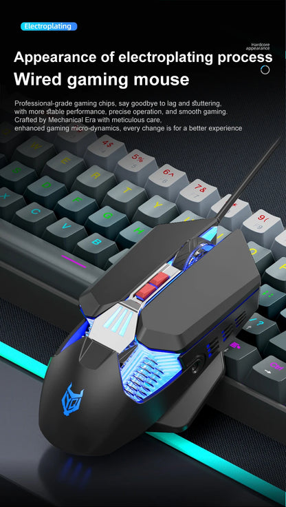 APAYADO K61 Mini Mechanische Tastatur, kabelgebunden, 61 Tasten, Phantom RGB, mechanischer Schalter in Schwarz/Weiß/Rot/Blau für Gaming, 60 % tragbar