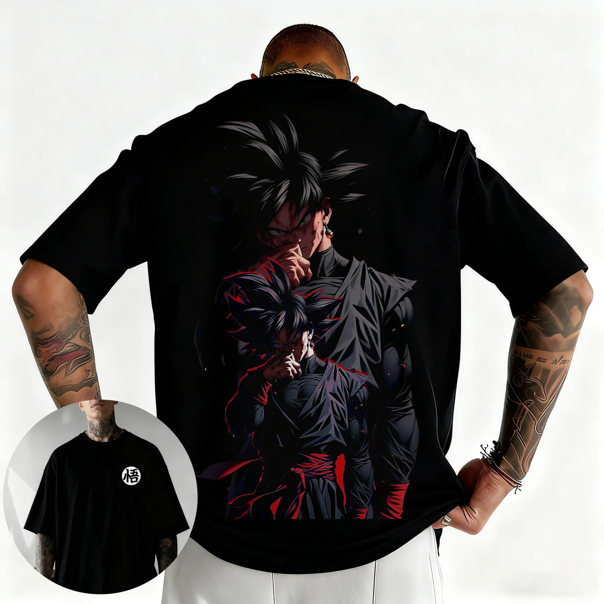 Dragon Ball Japanese Anime Printed Men's T-Shirt Majin Buu Boys Children Harajuku Short Sleeve Kids Goku T-shirt Summer Clothing