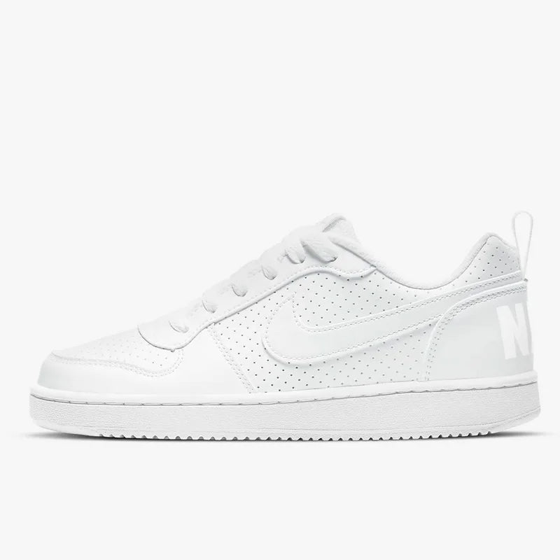 Nike Court Borough Retro Versatile Casual Non-Slip Breathable Balanced Low-Top White Av3171-100