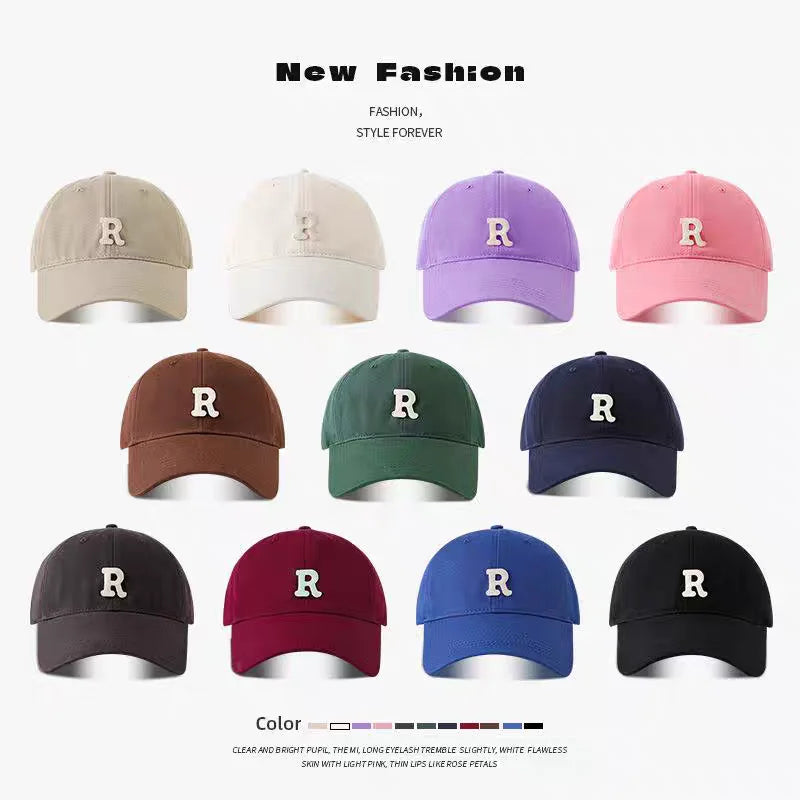 New model Big Head Baseball Cap for Men Cotton Outdoor Sport Snap Back Cap Dad Hats R Lette Large Size Deepen Trucker Cap