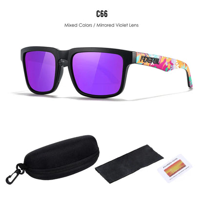Kdeam High Quality Original Brand Design Polarized Sunglasses for Women Men Fashion Unisex  Trendy Outdoor Eyewear For Couple