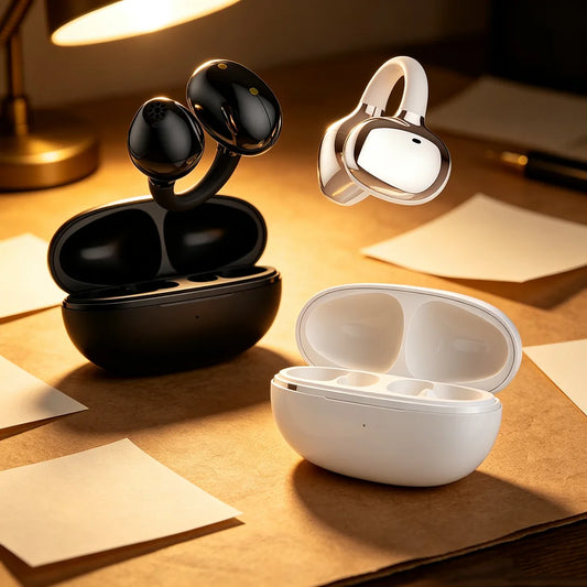 Écouteurs Bluetooth sans fil, écouteurs supra-auriculaires Bluetooth, créent un joint passif pour une réponse des basses améliorée