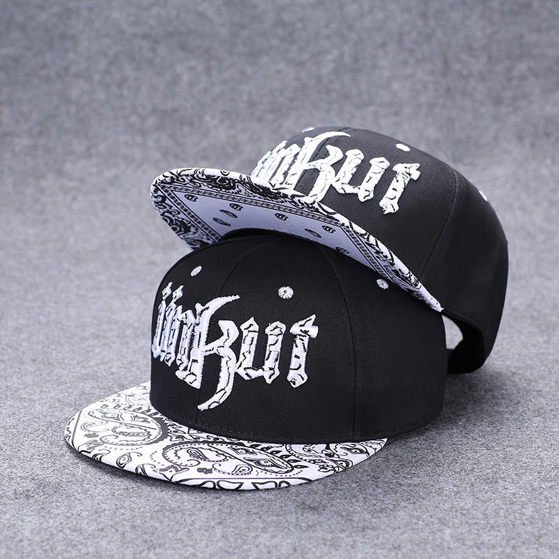 Gorra de béisbol unisex con alfabeto, estilo urbano de verano, bordada, con botón trasero, para exteriores, hip hop, ajustable y casual para hombre y mujer