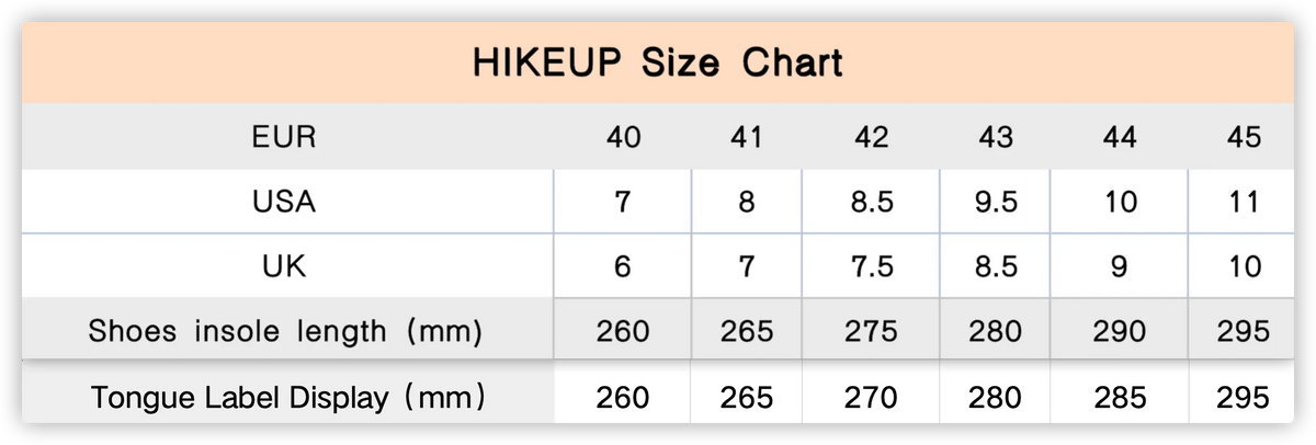 HIKEUP Fashion Outdoor Shoes Hiking Men's Sports Casual Mountain Trekking Boots Camping Sneakers for Men Non-slip Wear-resistant