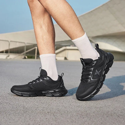 Ténis de Corrida Xtep para Homem, em Malha Respirável de Verão, Resistentes ao Desgaste, Desportivos, Leves, Jovens, Casuais e com Amortecimento 875219110065