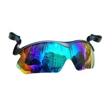 Clip Cap Sports Sunglasses, Clip On Hat Polarized Sunglasses, Flip-Up Cover UV Protection Fishing Cycling Outdoor Sunglasses