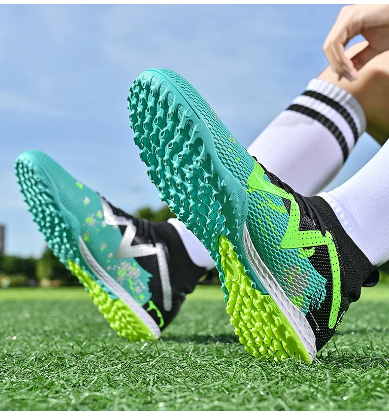 Men New TF Football Boots Society Professional Comfortable Top Quality Male Soccer Shoes Adult Casual Ultralight Football Shoes