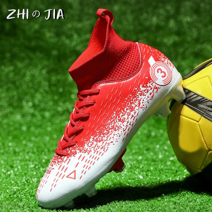 Teenage Adult Football Shoes New Fashion Large Size Sneakers Outdoor Professional Competition Training Football Footwear 31-48