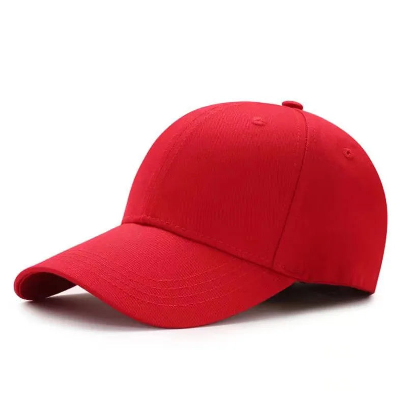 Couleurs Été Automne Mode Unie Hommes Femmes Casquette de baseball Casquette adhésive Hip-hop Réglable Casquette de soleil Casquette Gorras Cadeau