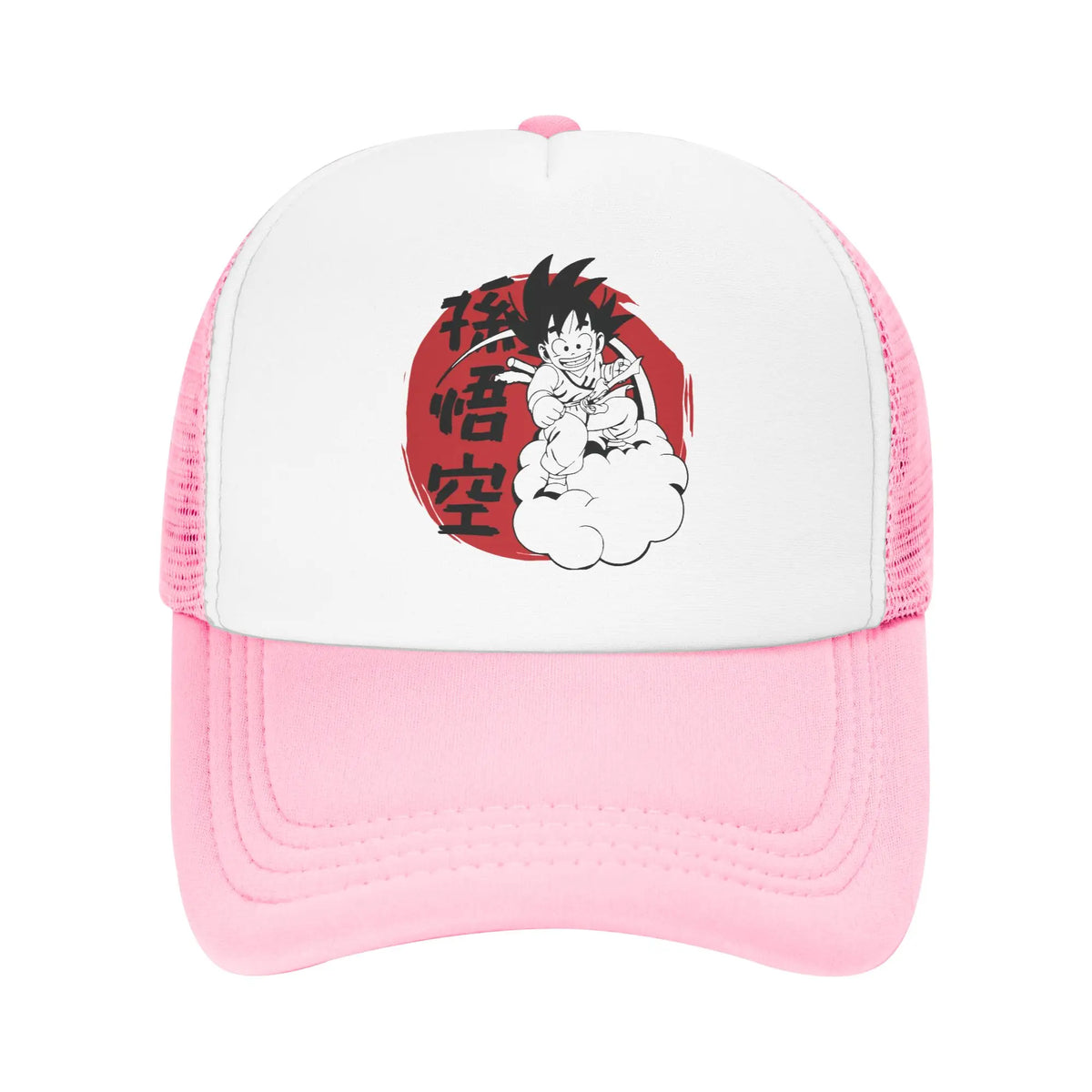 Son Gohan D-Dragon Ball Z Trucker-kasket Unisex udendørs kasketter Trucker-arbejdskasket Trucker-kasket Snapback-kasketter Mesh-baseballkasketter