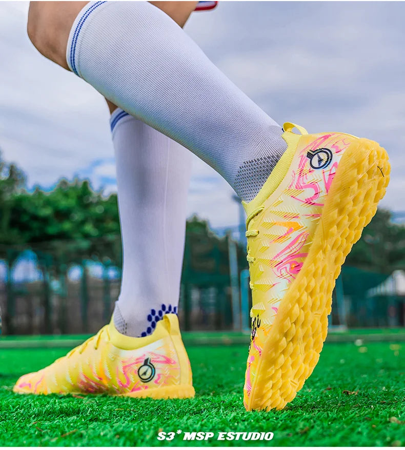 Professional Soccer Sneakers for Men and Women High Quality Fashion Men's Football Cleats Large Size 46 Futsal Shoes Men's Trainers