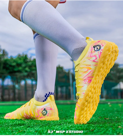 Professional Soccer Sneakers for Men and Women High Quality Fashion Men's Football Cleats Large Size 46 Futsal Shoes Men's Trainers