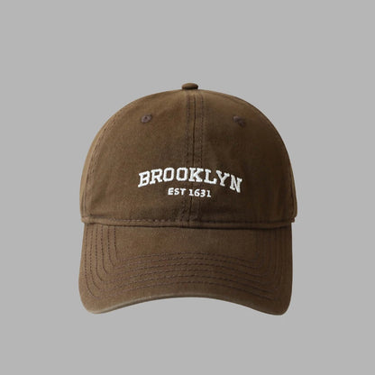 Gorra de béisbol de algodón suave con letras para mujer y hombre, bordado retro, visera curvada, gorra unisex para coleta, hip hop, gorra de camionero y gorras para el sol