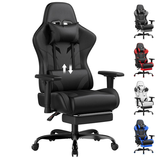 HOMALL Stylish High Quality Gaming chair Ergonomic Adjustable Swivel Comfortable PU leather Office Chair for Gaming & Office