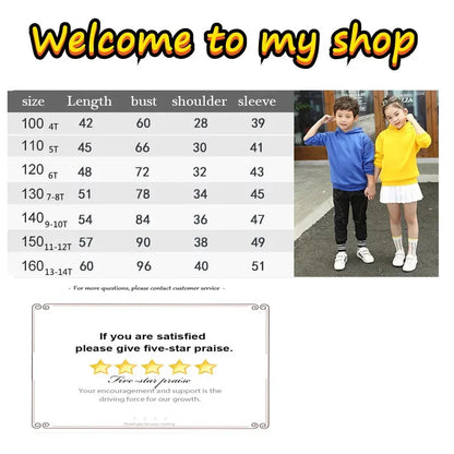 Fortnite Game Printed Children's Hoodies Cartoon Comfortable Suit Loose Long Sleeve Tops Autumn Winter Clothes