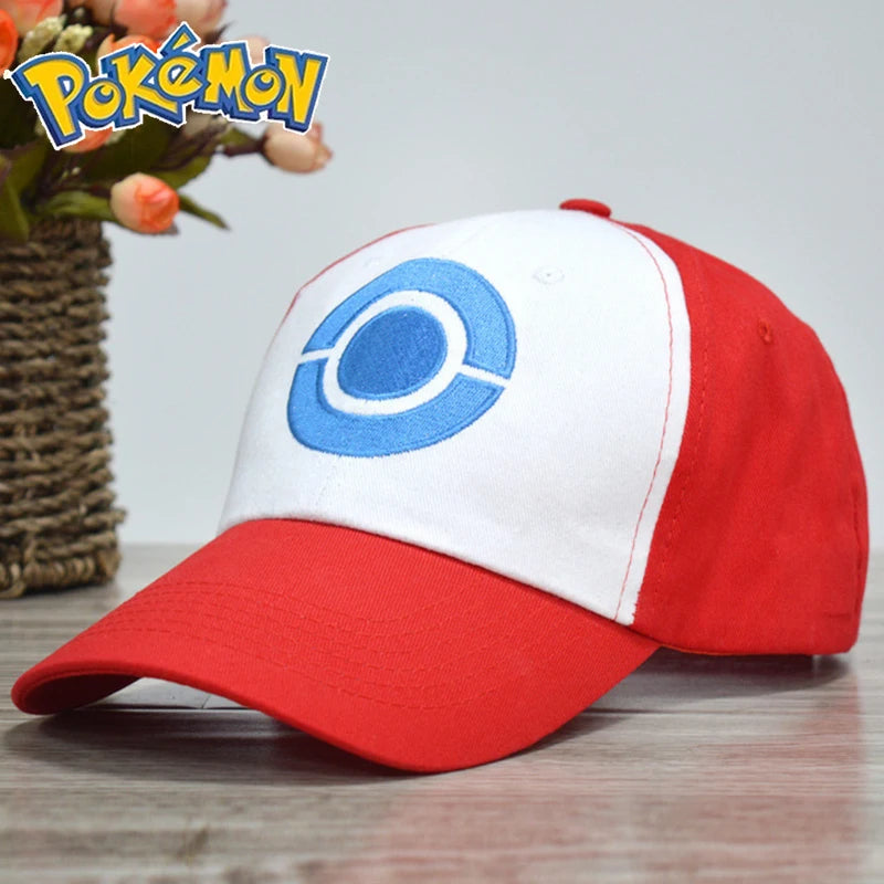 Pikachu baseball cap peaked cap cartoon anime character flat brim hip hop hat couple outdoor sports cap birthday gifts