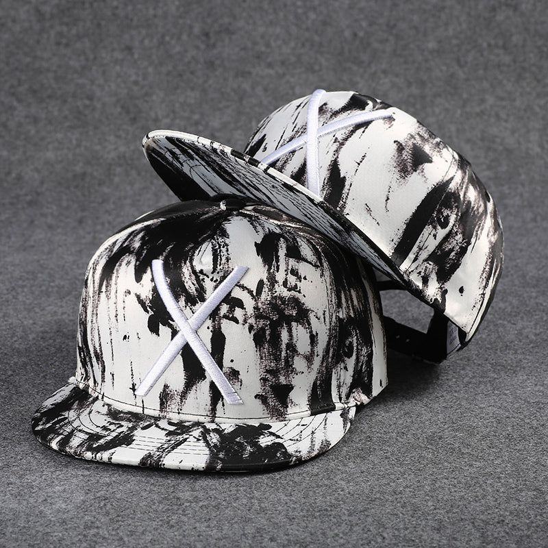 Gorra de béisbol unisex con alfabeto, estilo urbano de verano, bordada, con botón trasero, para exteriores, hip hop, ajustable y casual para hombre y mujer