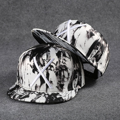 Gorra de béisbol unisex con alfabeto, estilo urbano de verano, bordada, con botón trasero, para exteriores, hip hop, ajustable y casual para hombre y mujer