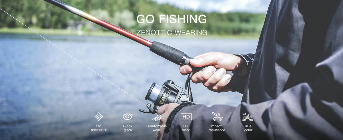 ZENOTTIC New Square Polarized Sunglasses for Men Ultralight Carbon Fiber Sun Glasses Driving Fishing Golf Sport UV400 Protection