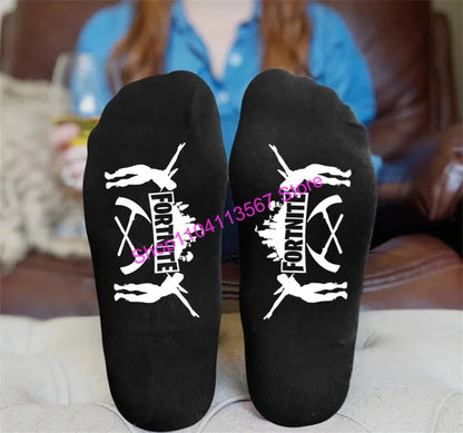 Hot Game Fortnited 1 Pair Socks for Men Women Soft Durable Sock Victory Royale Keep Warm Casual Cotton Socks Hosiery Gift
