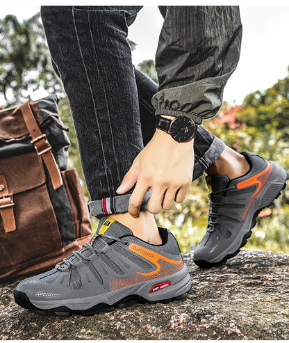 New Outdoor Men's Shoes Men's Anti Slip mountaineering Shoes Travel Hiking Adventure Footwear Fashionable Casual Sneaker