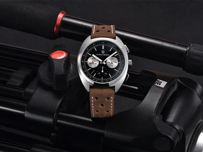 Relógio masculino de quartzo Pagani Design 2026 Fashion, marca de topo de luxo, safira, cronógrafo masculino VK63 em aço, de mergulho