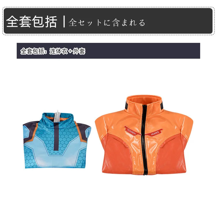 Game Overwatch 2 Juno Cosplay Costumes Wig Suit Full Set Support Hero Clothes Halloween Carnival Outfit Juno Teo Minh Women Girls