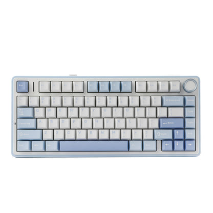 EPOMAKER x AULA F75 75% ANSI Gasket Hot-Swap Bluetooth 5.0/2.4G Wireless/Wired Mechanical Keyboard PBT Keycaps for Win/Mac
