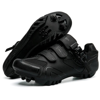 Primavera, Sapatos de Ciclismo MTB com Grampos para Homem, Sapatos Desportivos em Carbono, Velocidade, Corrida de Montanha, Sapatos de BTT