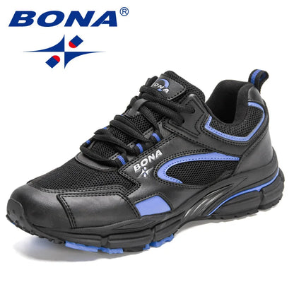 BONA New Designers Laufschuhe – Atmungsaktive Outdoor-Sportschuhe für Damen – Leichte Sneaker – Bequeme Sportschuhe für Damen