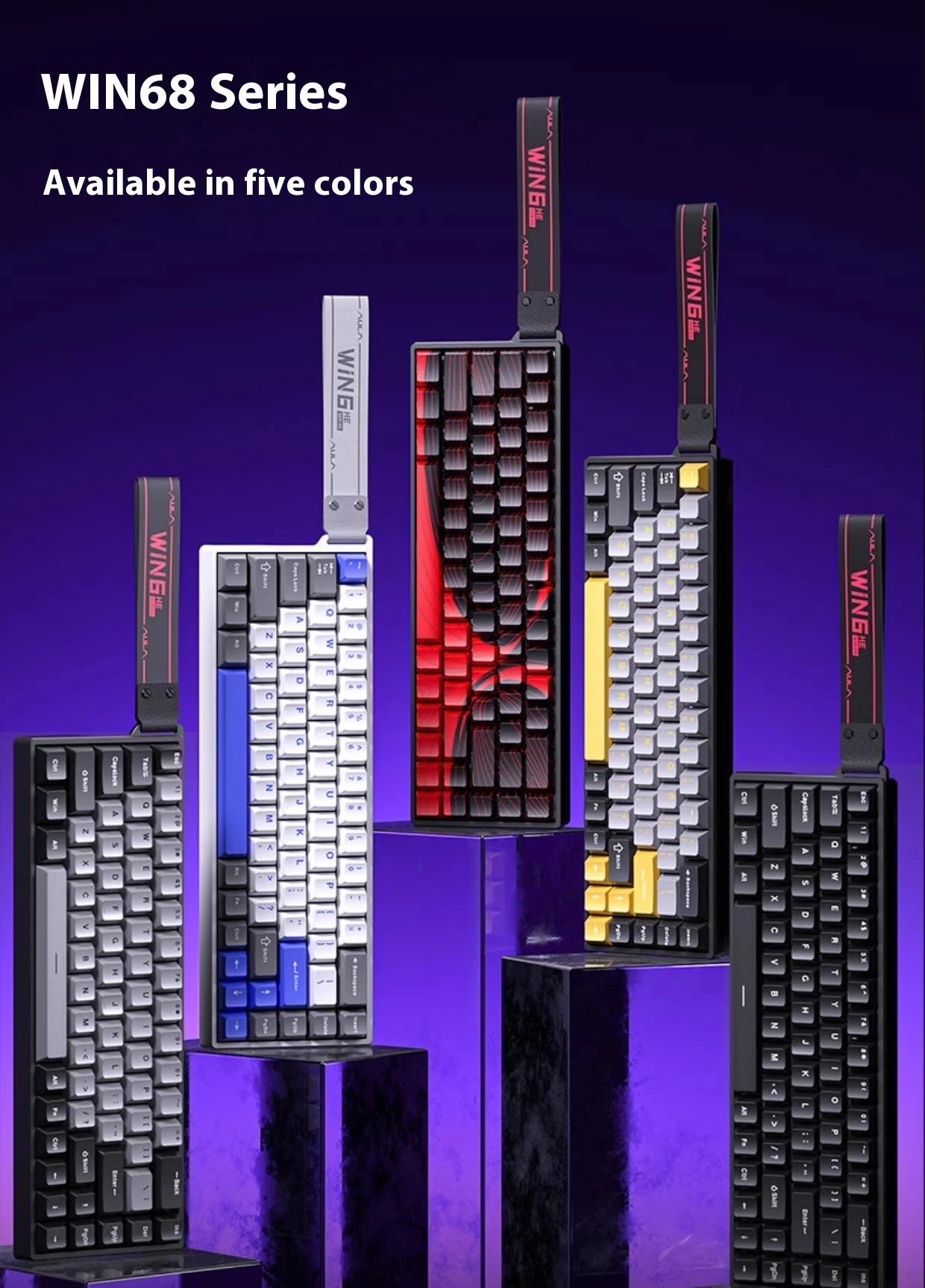 AULA WIN60 HE MAX E-Sports Keyboard 8K Polling Magnetic Swaps 0% Dead Zone RGB Unlock Dominance with This Hot Swappable Beast