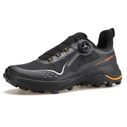 HUMTTO Men's Luxury Designer Trail Sneakers Anti-slip Sports Hiking Breathable Outdoor Trekking Boots