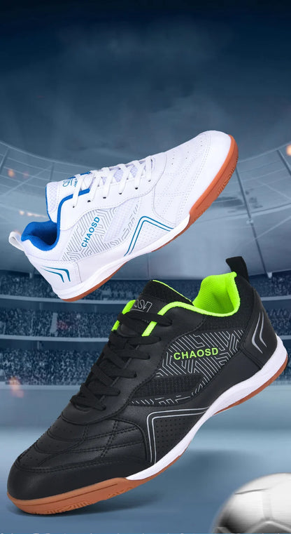 Professionelle fodboldstøvler til mænd, skridsikre futsal-træningssko, slidstærke, ultralette sneakers til udendørs og indendørs brug, unisex