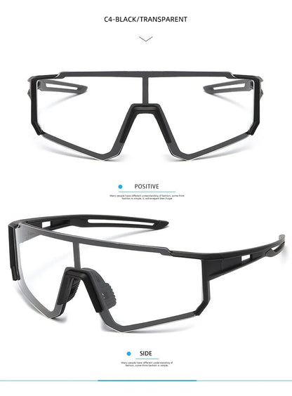 Polarised Sunglasses Cycling Goggles UV400 Cycling Eyewear Men's Women's Sports Glasses Bicycle Protective Eyewear Cycling Gear